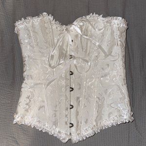 Lace up corset